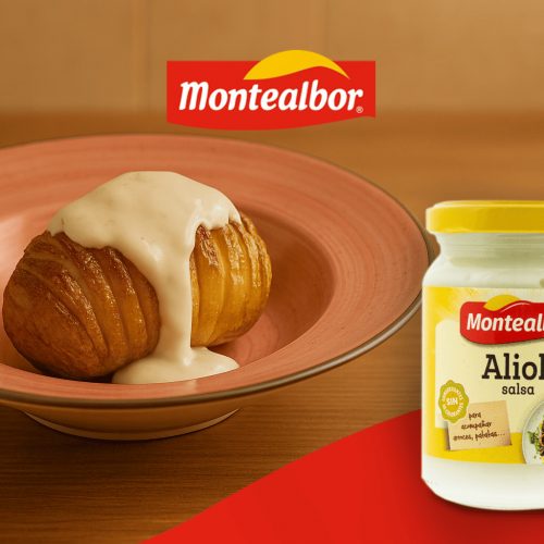 patata hasselback con salsa alioli montealbor