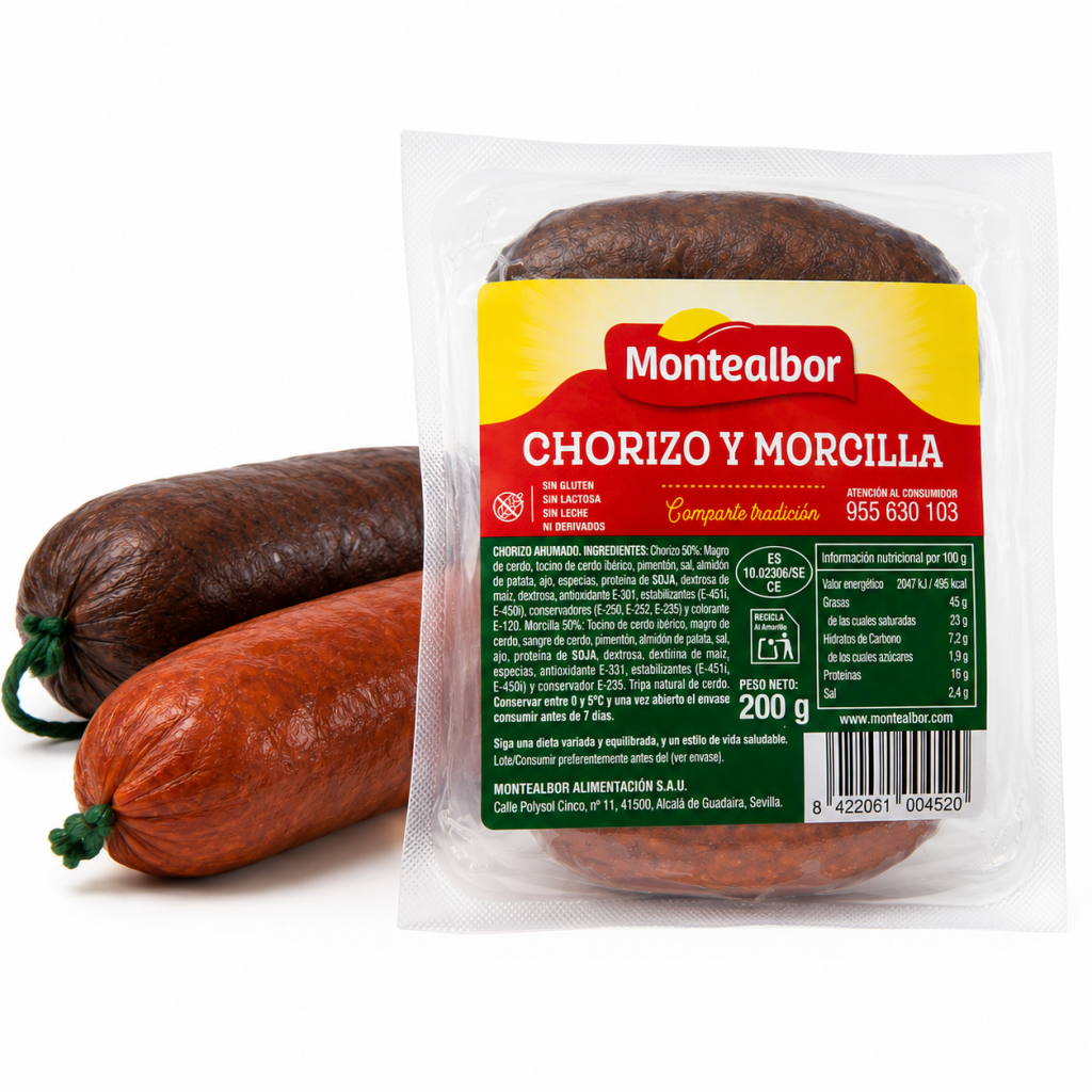 chorizo y morcilla online montealbor